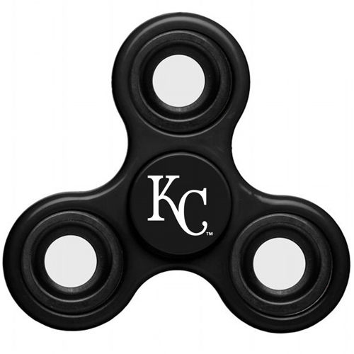 MLB Kansas City Royals 3 Way Fidget Spinner C51 - Black